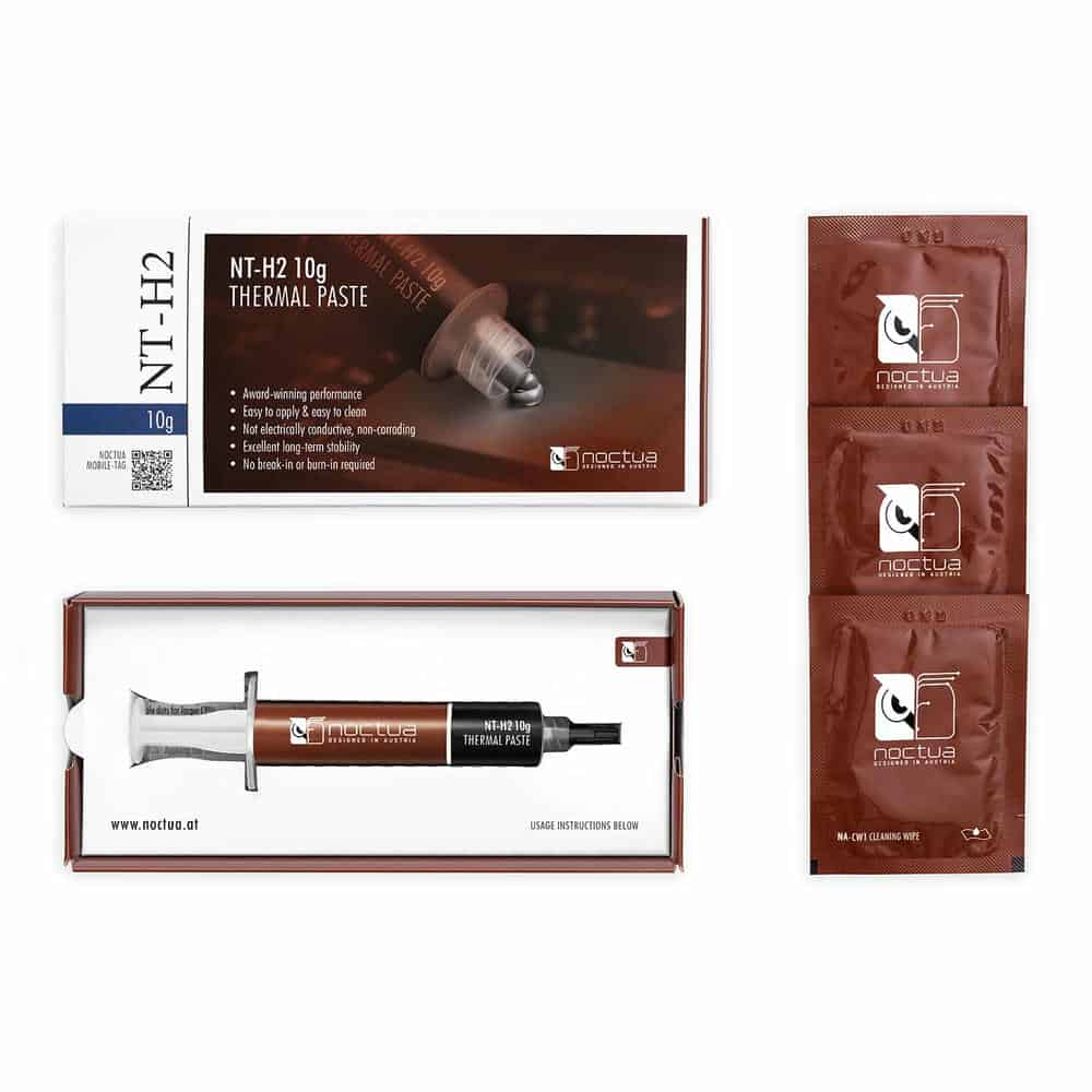 (image for) Noctua Pro-Grade CPU Thermal Paste 3.6ml / 10g with 10x Cleaning Wipes